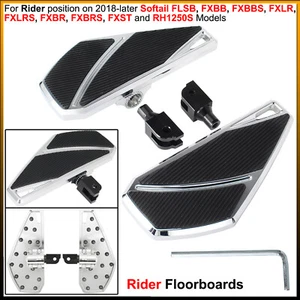 Rider Floorboards For Harley 2018-ON Softail FXLR Street Bob Sportster S RH1250S - Picture 1 of 18