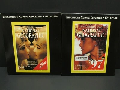 The Complete National Geographic 1997 & 1998, PC CD ROM Windows 95/98 & Mac, NEW - Image 1 of 4