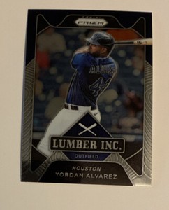 2021 Panini Prizm Yordan Alvarez Lumber Inc. Insert #LI10 Houston Astros MLB