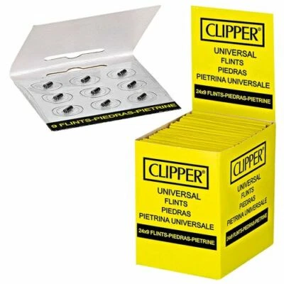 Clipper Feuerstein Universal Flints Feuersteine für Feuerzeuge Lighter Blister - Bild 1 von 2
