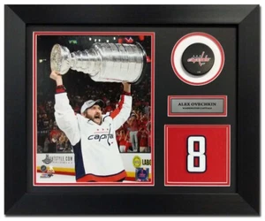 Alex Ovechkin Washington Capitals Stanley Cup 20x24 Jersey Number Frame 5 - Picture 1 of 1