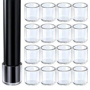 7/8 Inch Chair Leg Tips Rubber 16Pcs, Folding Chair Feet Replacement Table Chair - Picture 1 of 7