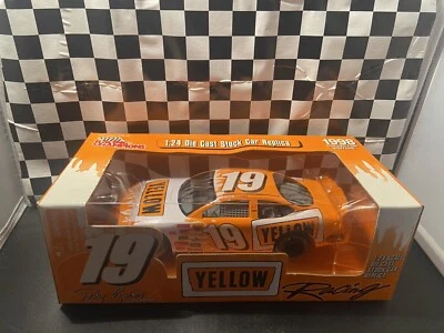 1998 Racing Champions Yellow Freight #19 Tony Raines 1:24 Scale  - Image 1 of 4