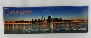 Imán conmemorativo de expansión nacional Jefferson St Louis 5" recuerdo refrigerador - Imagen 1 de 2