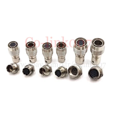 HR10A-7P-4Pin 6pin 12Pin Industrial Aviatio Connectors, Hirose 4pin Plug Socket - Image 1 of 4