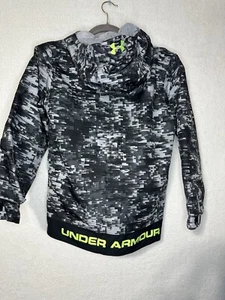 Under Armor Digi Blue Boys Coat Cold Gear Infrared Size Medium - Picture 1 of 10
