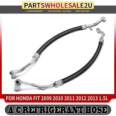 Conjunto de manguera de succión y descarga de refrigerante de aire acondicionado para Honda Fit 2009-2013 1,5 L Foto 1 de 4