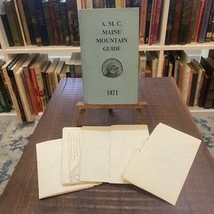 A.M.C. MAINE MOUNTAIN GUIDE 1971 With Maps Vtg Hiking Outdoors Read Desc - Picture 1 of 21