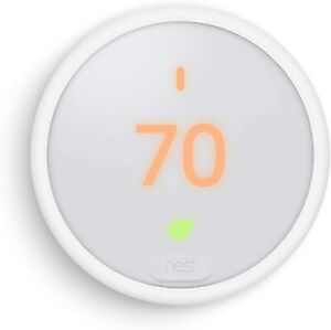 Google Nest Learning Thermostat E in White T4000ES