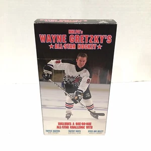NHLPA’s Wayne Gretzky’s ALL-STAR HOCKEY VHS 50 Minutes Pre Owned - Picture 1 of 6
