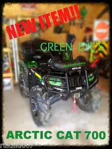 Arctic Cat GREEN EYES Headlight Covers 06 07 08 09 10 11 12 Models 0509-044 - Bild 1 von 11