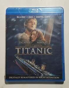Titanic Blu-ray + DVD REGION 1 (4-Disc Set, 2012) -- NEW! SEALED!! - Picture 1 of 6