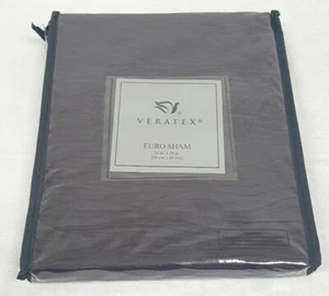 Veratex Aubergine Auburn One European Pillow Sham 26"X26" NWT $59.99 - Picture 1 of 3