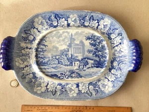 Un antico supporto Tureen in ceramica Rogers - vista panoramica Byland Abbey. - Foto 1 di 12