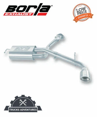 Borla 11743 S-Type Axle-Back Exhaust System Fits 05-10 tC Foto 1 de 4