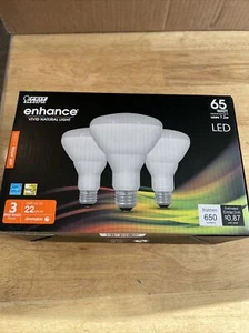 Feit Electric Br30dm/927Ca/3 Led Bulb,650 Lm,7.2W,120Vac,5" L,Pk3 - Picture 1 of 4