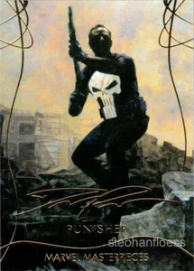 2020 Upper Deck Marvel Masterpieces #16 Punisher Gold Signature Parallel - Picture 1 of 1