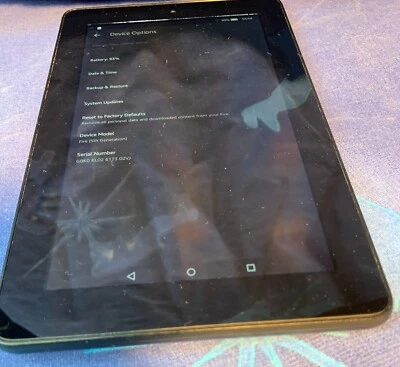 Amazon Kindle Fire 7 16gb WiFi (5th Generation) SV98LN Black - Image 1 of 4