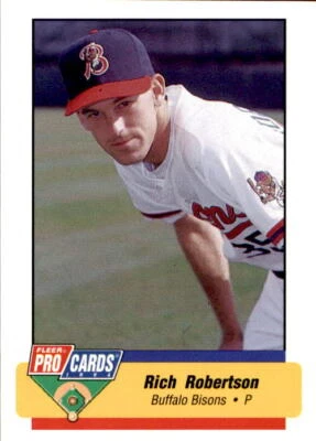 1994 Triple A All-Stars Fleer/ProCards #AAA27 Rich Robertson Nacodoches Texas TX - Image 1 of 2