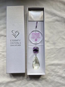 Eternity Kristalle Sonnenfänger Neu & Originalverpackt Freunde teilen Erinnerungen Lila Geschenk - Bild 1 von 3