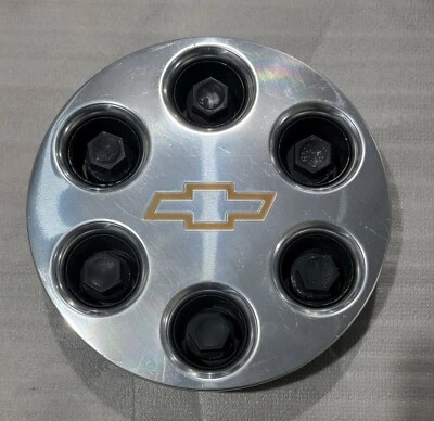 Полированный центральный колпак Chevrolet Astro Avalanche Suburban Tahoe 2000-2003 годов выпуска 5096A - Изображение 1 из 4