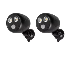 Defiant 450-Lumen Battery Powered 120-Degree Motion Activated LED Light (2-Pack) - Picture 1 of 7