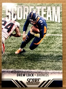 2021 Panini Score Drew Lock(Denver Broncos)Football Card/Score Team - Picture 1 of 1
