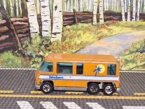 Vintage 2976 Hot Wheels GMC Motor Home Arancione Palm Beach - Foto 1 di 8
