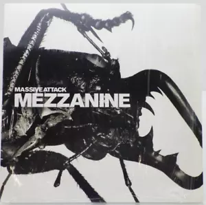 Massive Attack / Mezzanine 12" Vinyl Record 2LP 1998 Tear drop Angel Risingson - Picture 1 of 3