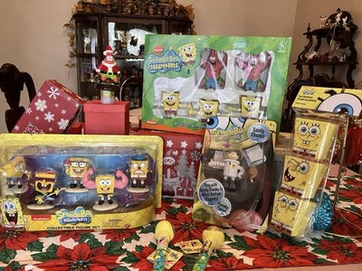 SpongeBob SquarePants Lot 2003-2015 Great Assortment All In Package - Image 1 of 4