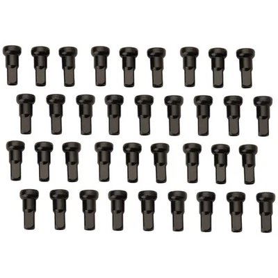 Tusk Impact Wheel Replacement Spoke Nipple Kit Front Black For KTM 150 SX 2009 - Изображение 1 из 4