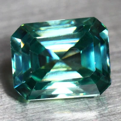 3.82 CTS "FANTASTIC EMERALD CUT" GENUINE REAL MOISSANITE "ROLE MODEL of DIAMOND - Image 1 of 3