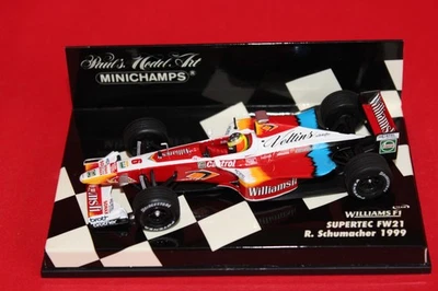 1/43 Williams Supertec FW21 (1999) - #6 R. Schumacher - MINICHAMPS - Immagine 1 di 3