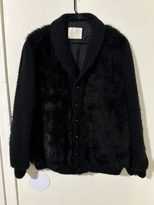 House of Furs Sacramento Damen Größe 2XL Kunstfellmantel schwarz - Bild 1 von 4