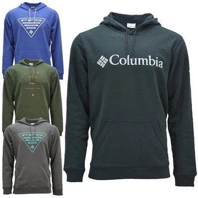 Columbia Mens Hoodies Regular Cotton Pullover Sweatshirts Casual Hooded Jumpers - Image 1 of 4