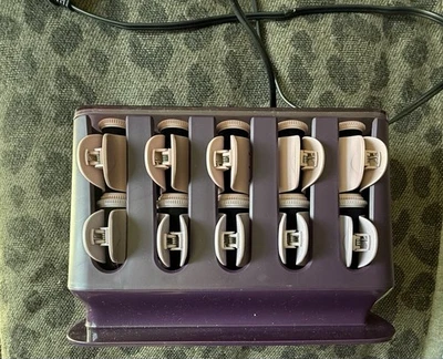 Hot Rollers Remington - púrpura Foto 1 de 4