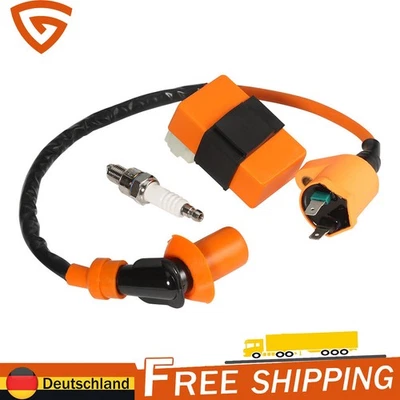 Racing CDI (Offen)Zündspule Für 4 Takt 4T China Roller 50 GY6-Motoren - Bild 1 von 4