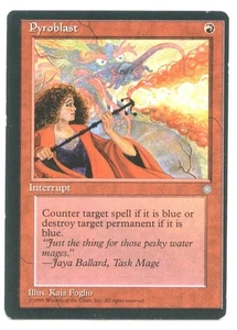 Pyroblast - Ice Age Set MTG Card in HP Condition-veed - Picture 1 of 2