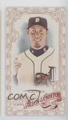 2015 Topps Allen & Ginter's Mini Pack Exclusive Mini Red /40 Joe Nathan #295 - Image 1 of 2