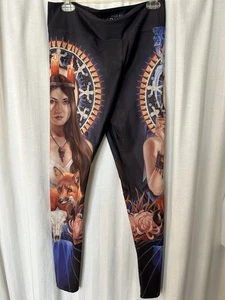 Leggings: eagle rock werkshop native american made in usa xl - Picture 1 of 8