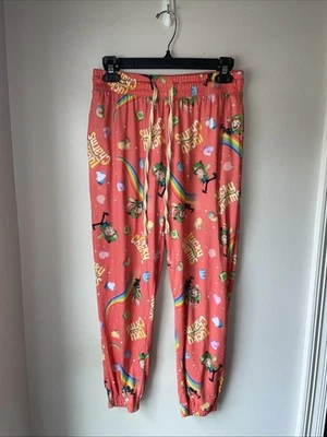 Pantalones de salón para mujer TRIX Lucky Charms talla mediana con cordón coralino Foto 1 de 4