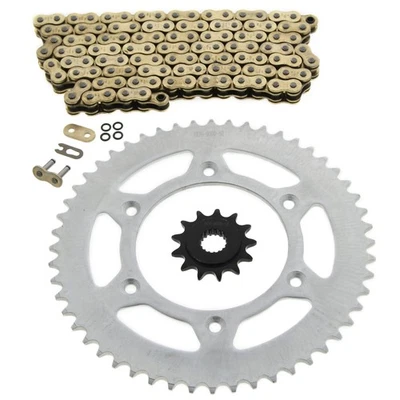 Honda CRF450R 450 R 2004-2014 oro junta tórica cadena y piñón 13/52 116L Foto 1 de 4