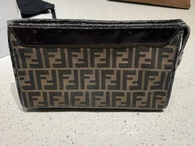 Fendi Zucca Tolietry Pouch Damaged Project  - Image 1 of 4