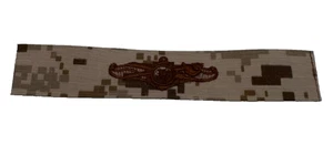 USN US Navy Information Dominance Warfare Officer AOR1 Desert Digital Camo Patch - Picture 1 of 2