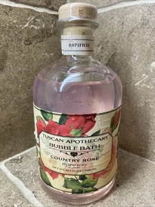 Jabón italiano de lujo con baño de burbujas de rosa de campo boticario toscano HOPIFICIO - Imagen 1 de 7