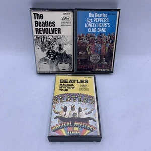 THE BEATLES - Revolver, Magical Mystery, Sgt Peppers (4XT 2576, 2835, 2653) - Picture 1 of 4