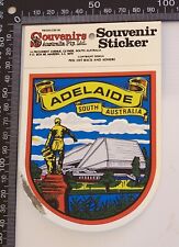 VINTAGE AUSTRALIAN ADELAIDE SOUTH AUSTRALIA SA SOUVENIR TOURIST BUMPER STICKER