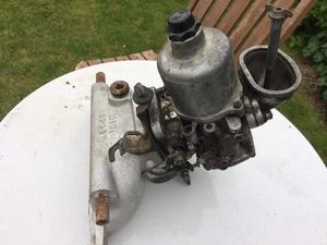classic mini 1275cc HIF38 SU carb on water heated manifold. - Picture 1 of 3