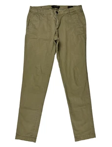 Maison Scotch Womens Pants W28 L31 HEMMED Khaki J'Adore L'Hiver Chino - Picture 1 of 11
