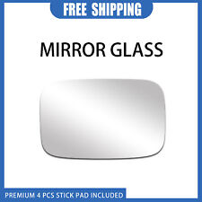Mirror Glass Replace For 88-99 Chevy GMC C/K1500 2500 3500 Driver Left Side+Flat